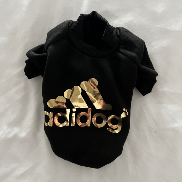 ADIDOG TRI-BONE SWEATSHIRT BLACK (VARIOUS SIZES) - Picture 1 of 2